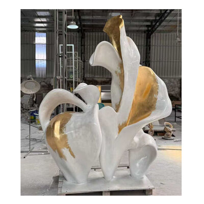 قیمت خوب 201 304 316L Professional Custom Stainless Steel Sculpture Outdoor Large Metal Art Statue for Project آنلاین