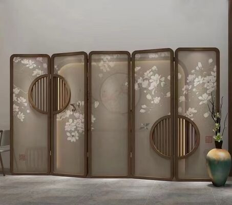 قیمت خوب European Ornate Laser Cut Stainless Steel Room Divider آنلاین