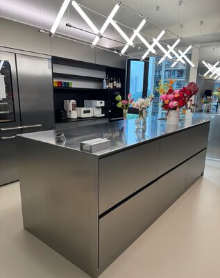 قیمت خوب کفش 32 اينچي جلو ضد خراش آب بند فولاد ضد زنگ، مزرعه ي تک کاسه آنلاین