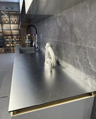 قیمت خوب سینک آماده سازی استیل ضد زنگ ۲۰ اینچی مقاوم در برابر خراش، گوشه گرد، نصب روکار آنلاین