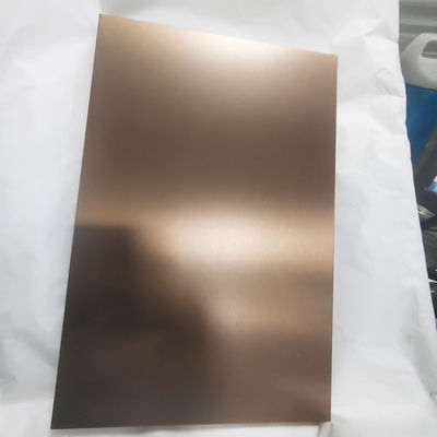 قیمت خوب نقره 28MM رنگ گلابی طلا PVD شن و ماسه شلیک شده ورق SS 304 فولاد ضد زنگ پنبه عسل پنل دیواری آنلاین