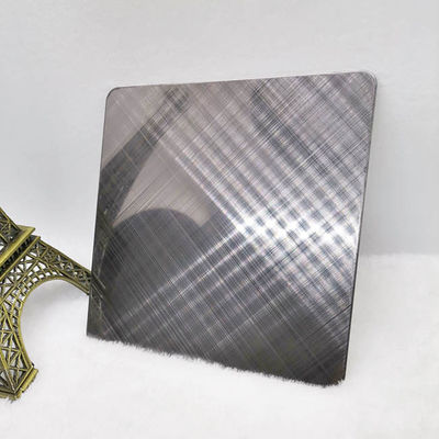 قیمت خوب ورق های فولادی ضد زنگ مشکی PVD 2438mm 3048mm آنلاین